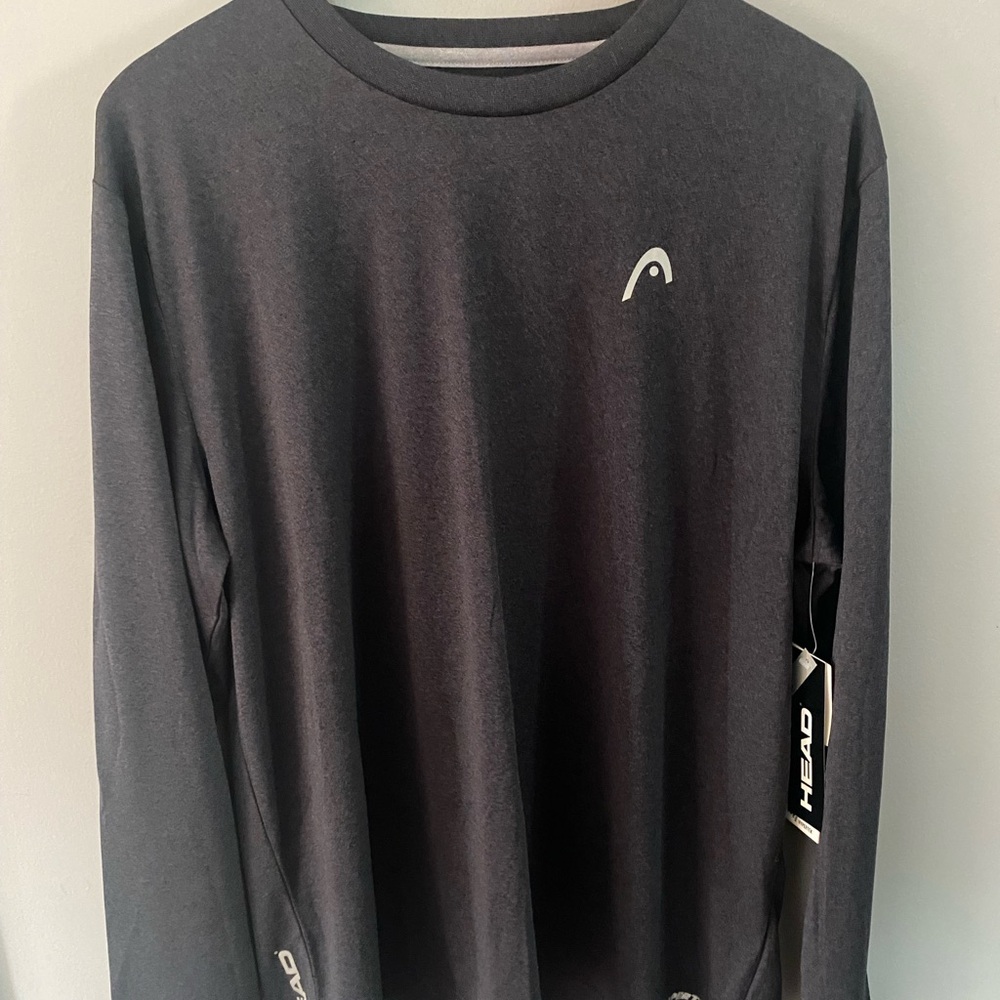 HEAD‎ Men's Black Hypertek Performance Long Sleeve Shirt size L